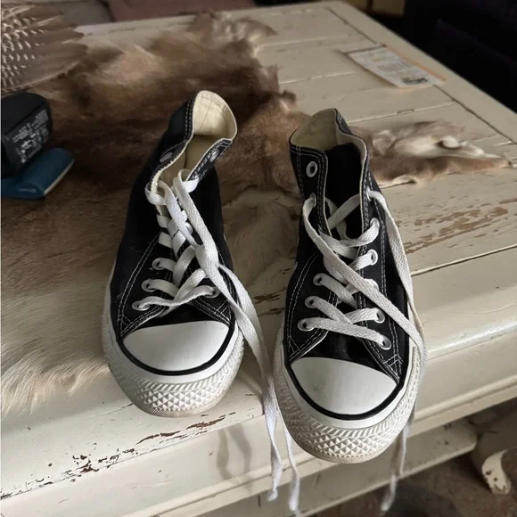 Converse Black High-Top Sneakers - Picture 3 of 5